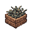 A storage crate full of scrap